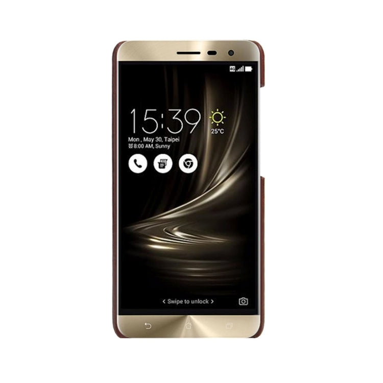 For ASUS ZenFone 3 / ZE552KL Crazy Horse Texture Leather Case Back Cover Shell with Holder & Card Slots & Wallet