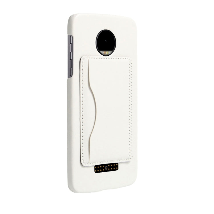 For Motorola Moto Z Crazy Horse Texture Leather Case Back Cover Shell with Holder & Card Slots & Wallet