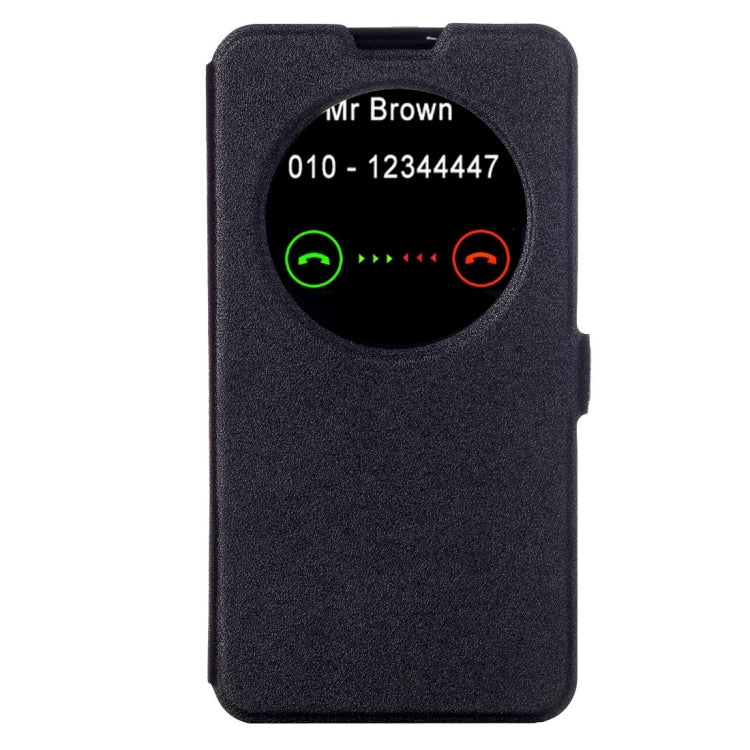 For LG Stylus 2 Horizontal Flip Leather Case with Call Display ID & Holder