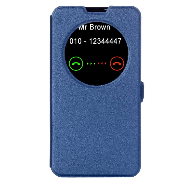 For LG Stylus 2 Horizontal Flip Leather Case with Call Display ID & Holder