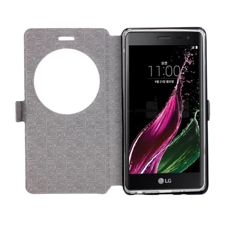 For LG Zero / Class H740 Horizontal Flip Leather Case with Call Display ID & Holder