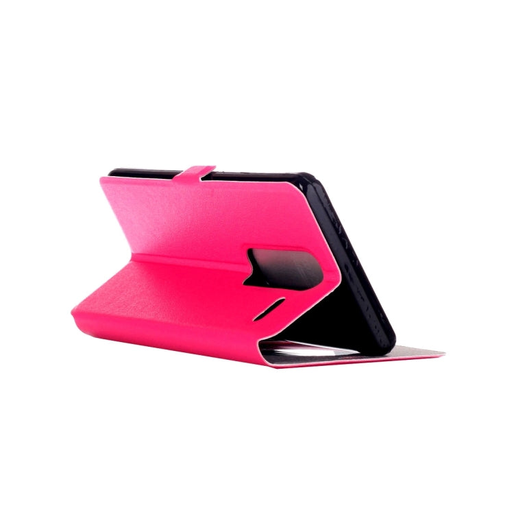 For LG Zero / Class H740 Horizontal Flip Leather Case with Call Display ID & Holder