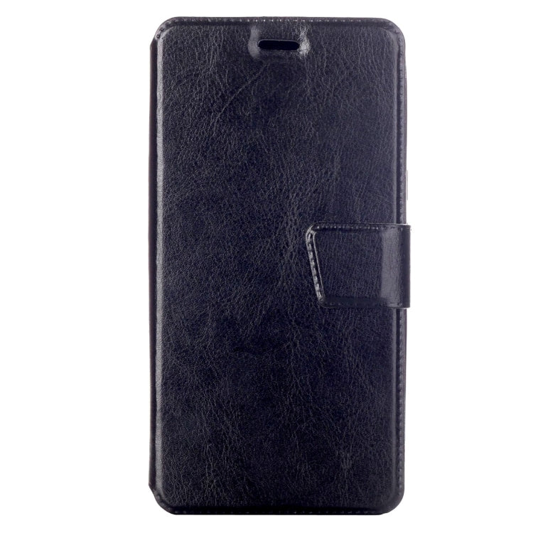 For Motorola Moto G4 Plus Crazy Horse Texture Horizontal Flip Leather Case with Holder & Card Slots