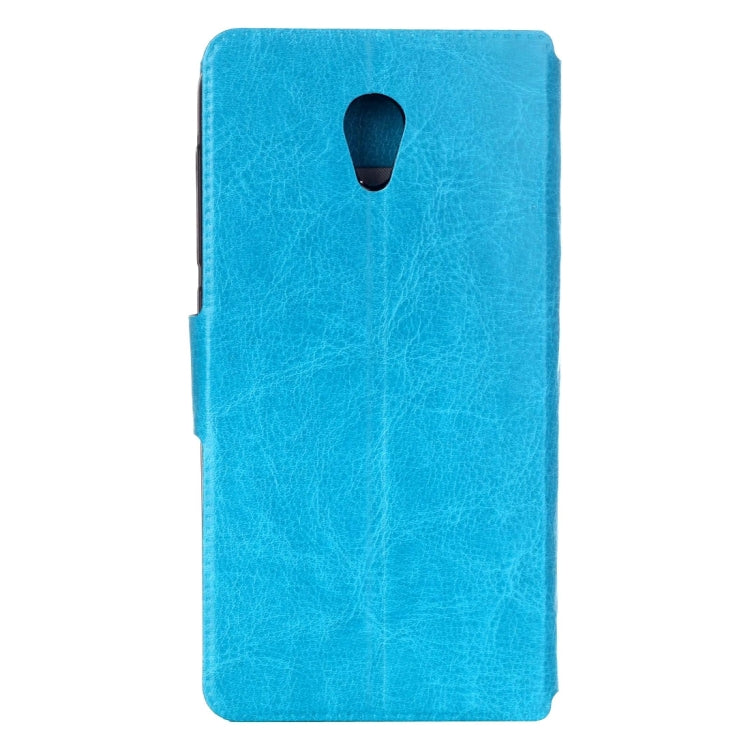 For Vodafone Smart Prime 7 Crazy Horse Texture Horizontal Flip Leather Case with Holder & Crad Slots