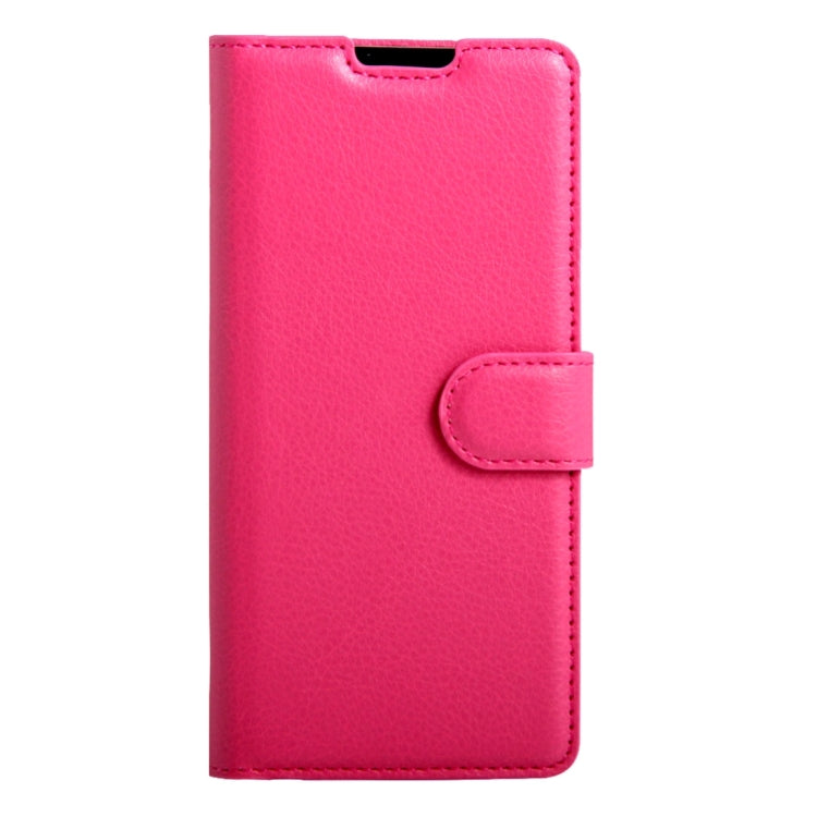 For Sony Xperia E5 Litchi Texture Horizontal Flip Leather Case with Magnetic Buckle & Holder & Card Slots & Wallet