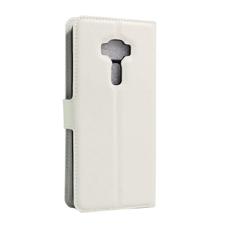 For ASUS ZenFone 3 / ZE552KL Litchi Texture Horizontal Flip Leather Case with Magnetic Buckle & Holder & Card Slots & Wallet