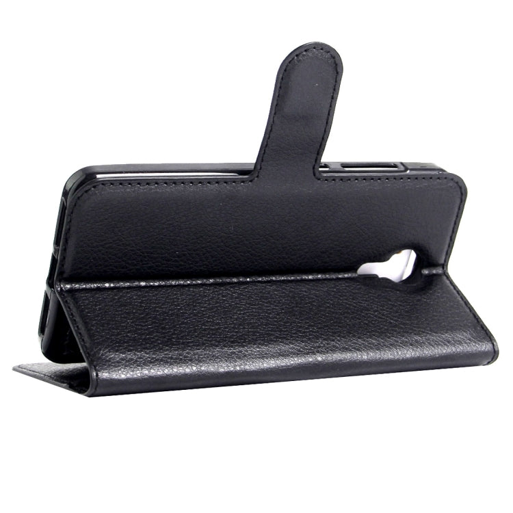 For Wileyfox Swift Litchi Texture Horizontal Flip Leather Case with Magnetic Buckle & Holder & Card Slots & Wallet