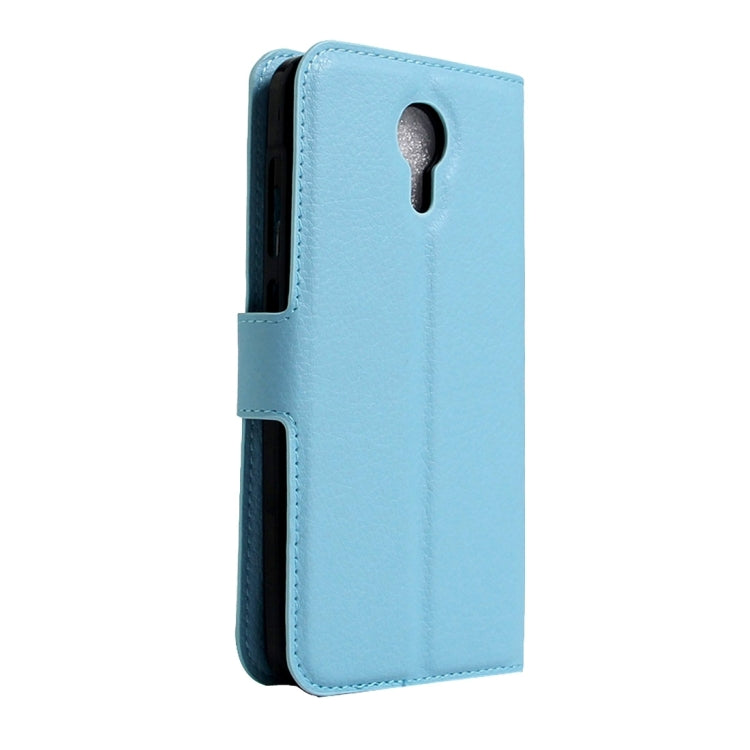 For Wileyfox Swift Litchi Texture Horizontal Flip Leather Case with Magnetic Buckle & Holder & Card Slots & Wallet