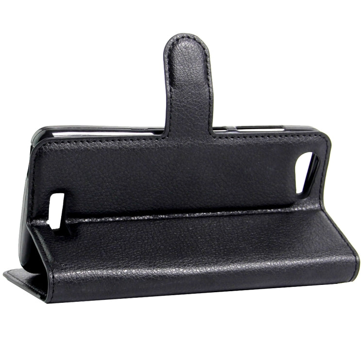 For BLU Energy X 2 Litchi Texture Horizontal Flip Leather Case with Magnetic Buckle & Holder & Card Slots & Wallet