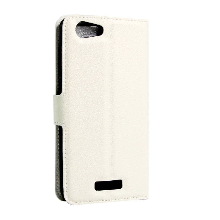 For BLU Energy X 2 Litchi Texture Horizontal Flip Leather Case with Magnetic Buckle & Holder & Card Slots & Wallet