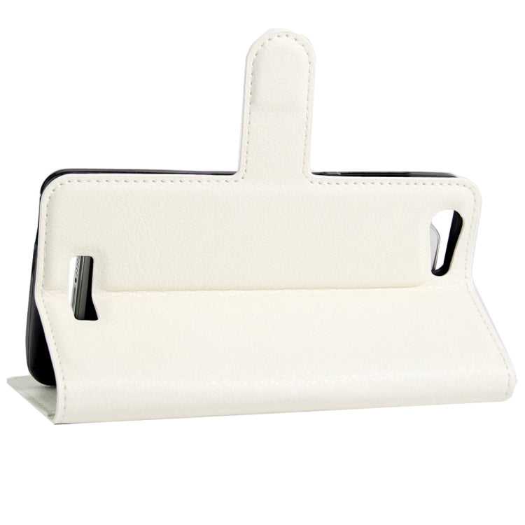 For BLU Energy X 2 Litchi Texture Horizontal Flip Leather Case with Magnetic Buckle & Holder & Card Slots & Wallet