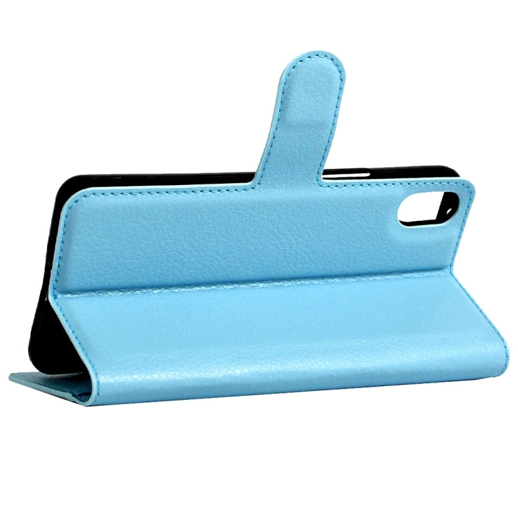 For BQ Aquaris X5 Litchi Texture Horizontal Flip Leather Case with Magnetic Buckle & Holder & Card Slots & Wallet