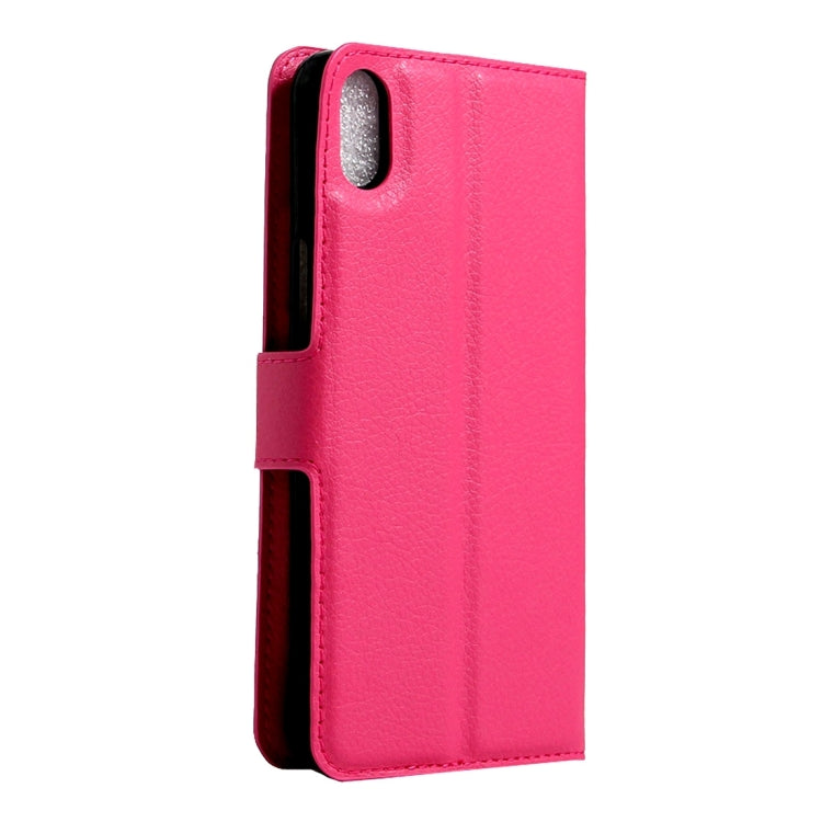 For BQ Aquaris X5 Litchi Texture Horizontal Flip Leather Case with Magnetic Buckle & Holder & Card Slots & Wallet