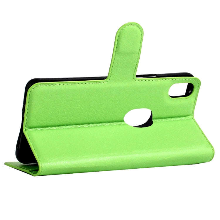 For BQ Aquaris X5 Plus Litchi Texture Horizontal Flip Leather Case with Magnetic Buckle & Holder & Card Slots & Wallet