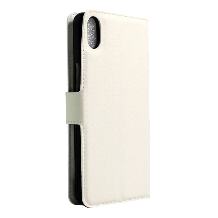 For BQ Aquaris X5 Plus Litchi Texture Horizontal Flip Leather Case with Magnetic Buckle & Holder & Card Slots & Wallet