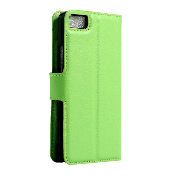 For BQ Aquaris A4.5 Litchi Texture Horizontal Flip Leather Case with Magnetic Buckle & Holder & Card Slots & Wallet