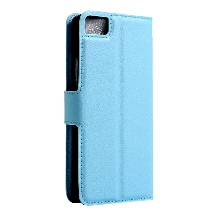 For BQ Aquaris A4.5 Litchi Texture Horizontal Flip Leather Case with Magnetic Buckle & Holder & Card Slots & Wallet