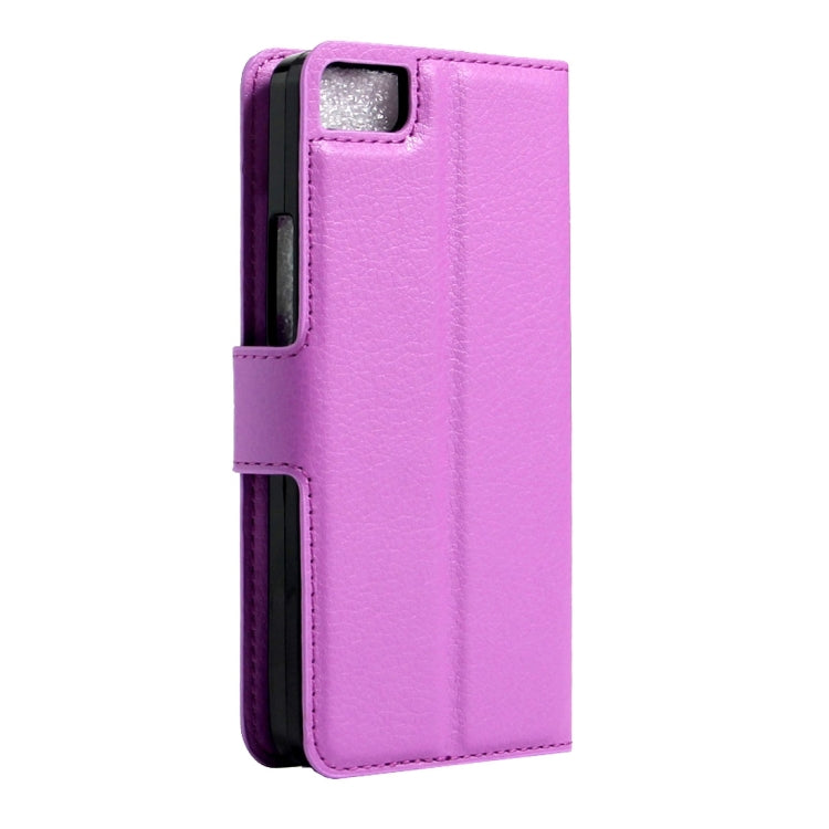 For BQ Aquaris A4.5 Litchi Texture Horizontal Flip Leather Case with Magnetic Buckle & Holder & Card Slots & Wallet