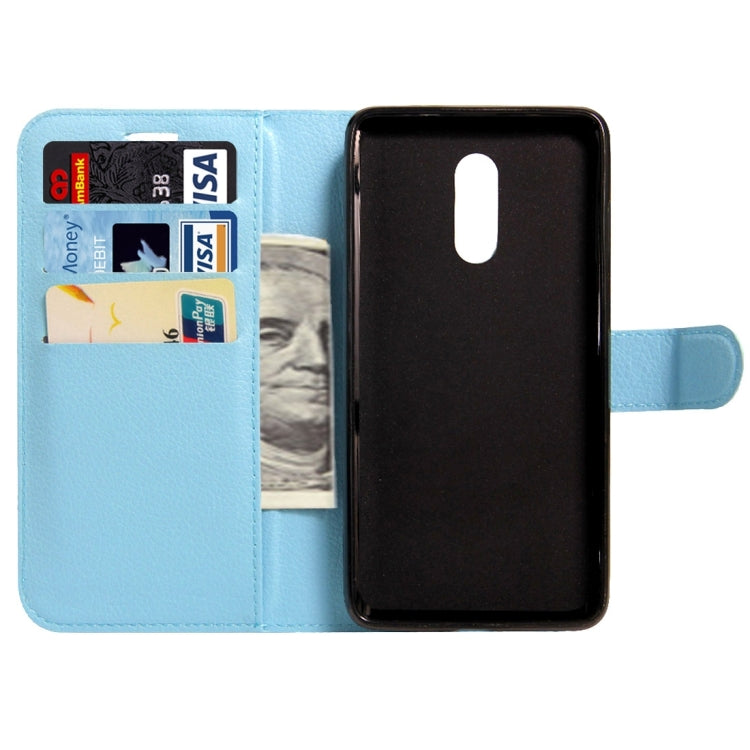 For Xiaomi  Redmi Pro Litchi Texture Horizontal Flip Leather Case with Magnetic Buckle & Holder & Card Slots & Wallet