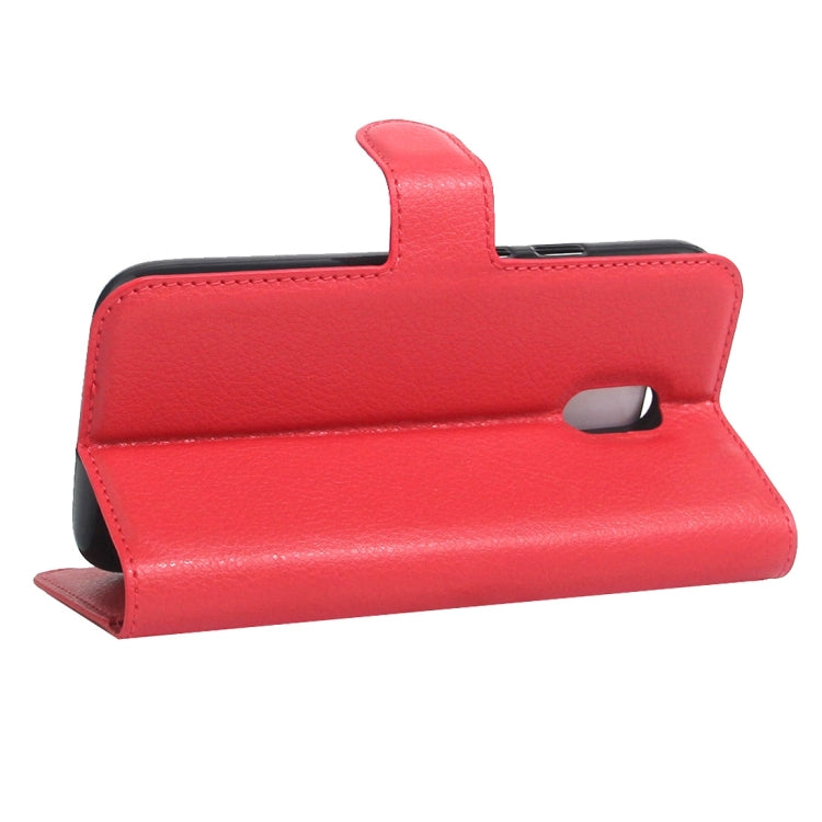 For Xiaomi  Redmi Pro Litchi Texture Horizontal Flip Leather Case with Magnetic Buckle & Holder & Card Slots & Wallet