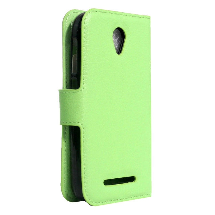 For ZTE  Blade A110 & Blade L110 Litchi Texture Horizontal Flip Leather Case with Magnetic Buckle & Holder & Card Slots & Wallet