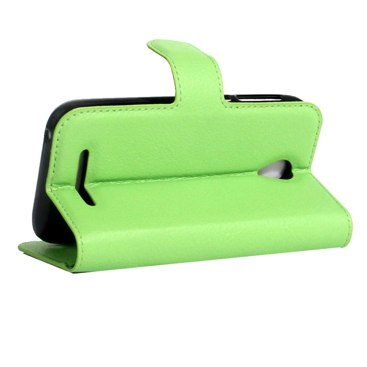 For ZTE  Blade A110 & Blade L110 Litchi Texture Horizontal Flip Leather Case with Magnetic Buckle & Holder & Card Slots & Wallet