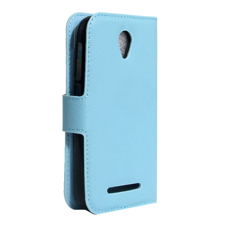 For ZTE  Blade A110 & Blade L110 Litchi Texture Horizontal Flip Leather Case with Magnetic Buckle & Holder & Card Slots & Wallet