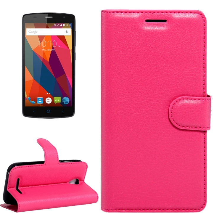 For ZTE  Blade A110 & Blade L110 Litchi Texture Horizontal Flip Leather Case with Magnetic Buckle & Holder & Card Slots & Wallet