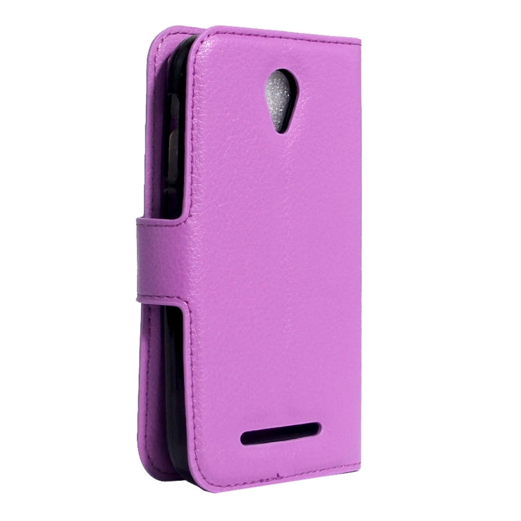 For ZTE  Blade A110 & Blade L110 Litchi Texture Horizontal Flip Leather Case with Magnetic Buckle & Holder & Card Slots & Wallet