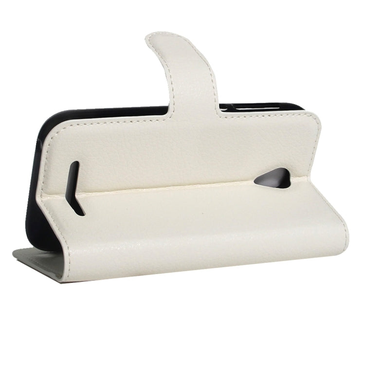 For ZTE  Blade A110 & Blade L110 Litchi Texture Horizontal Flip Leather Case with Magnetic Buckle & Holder & Card Slots & Wallet