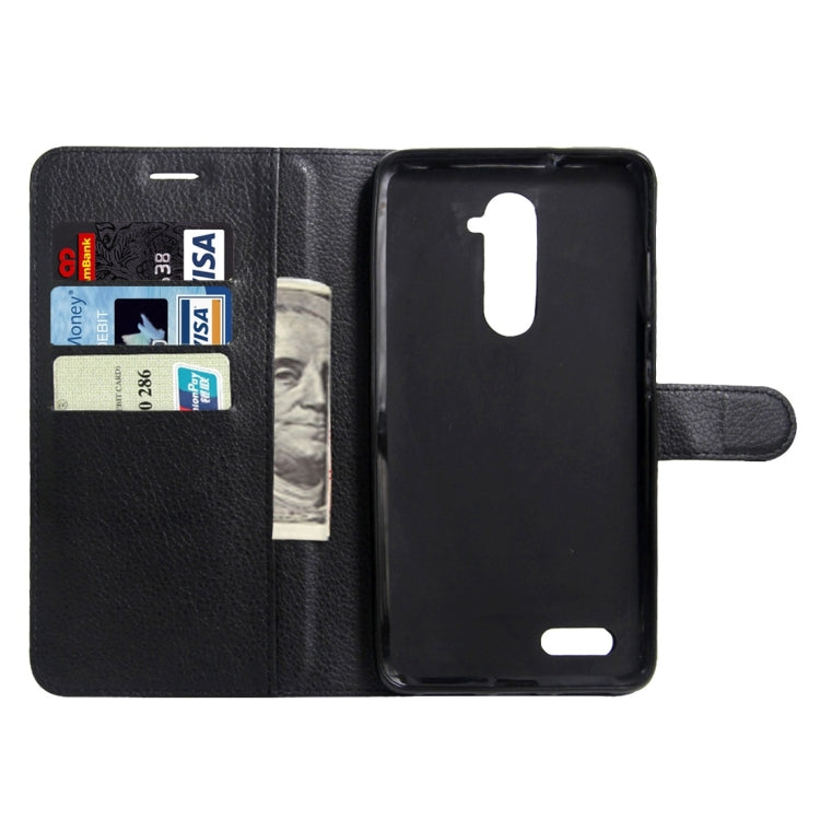 For ZTE  Z max Pro Litchi Texture Horizontal Flip Leather Case with Magnetic Buckle & Holder & Card Slots & Wallet