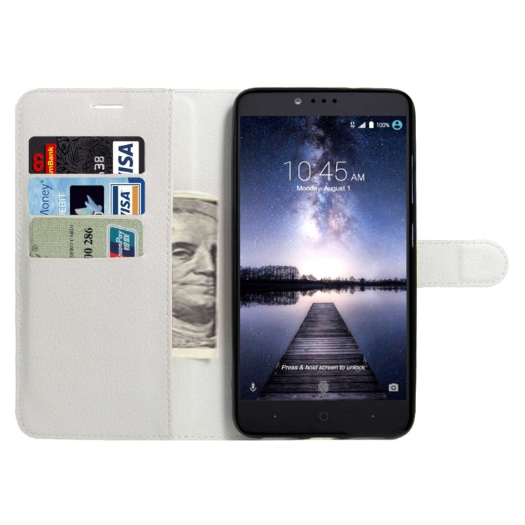 For ZTE  Z max Pro Litchi Texture Horizontal Flip Leather Case with Magnetic Buckle & Holder & Card Slots & Wallet