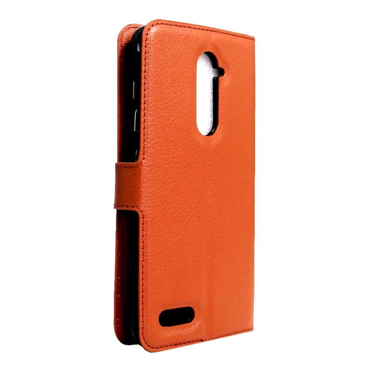 For ZTE  Z max Pro Litchi Texture Horizontal Flip Leather Case with Magnetic Buckle & Holder & Card Slots & Wallet