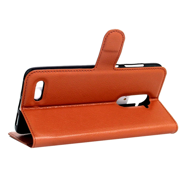 For ZTE  Z max Pro Litchi Texture Horizontal Flip Leather Case with Magnetic Buckle & Holder & Card Slots & Wallet