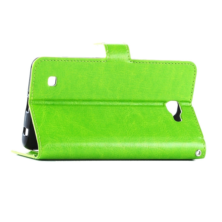 For Google Nexus 5X Crazy Horse Texture Horizontal Flip Leather Case with Magnetic Buckle & Holder & Card Slots & Wallet & Photo Frame