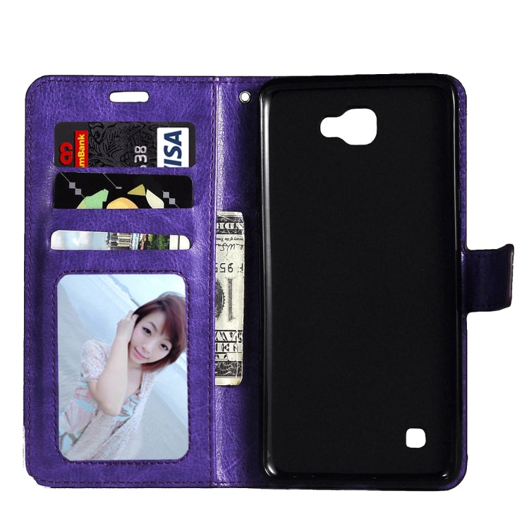 For Google Nexus 5X Crazy Horse Texture Horizontal Flip Leather Case with Magnetic Buckle & Holder & Card Slots & Wallet & Photo Frame