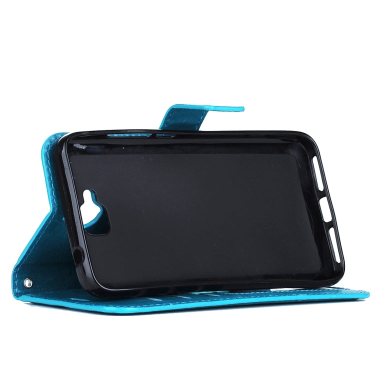 For Huawei  Y6 Pro Crazy Horse Texture Horizontal Flip Leather Case with Magnetic Buckle & Holder & Card Slots & Wallet & Photo Frame