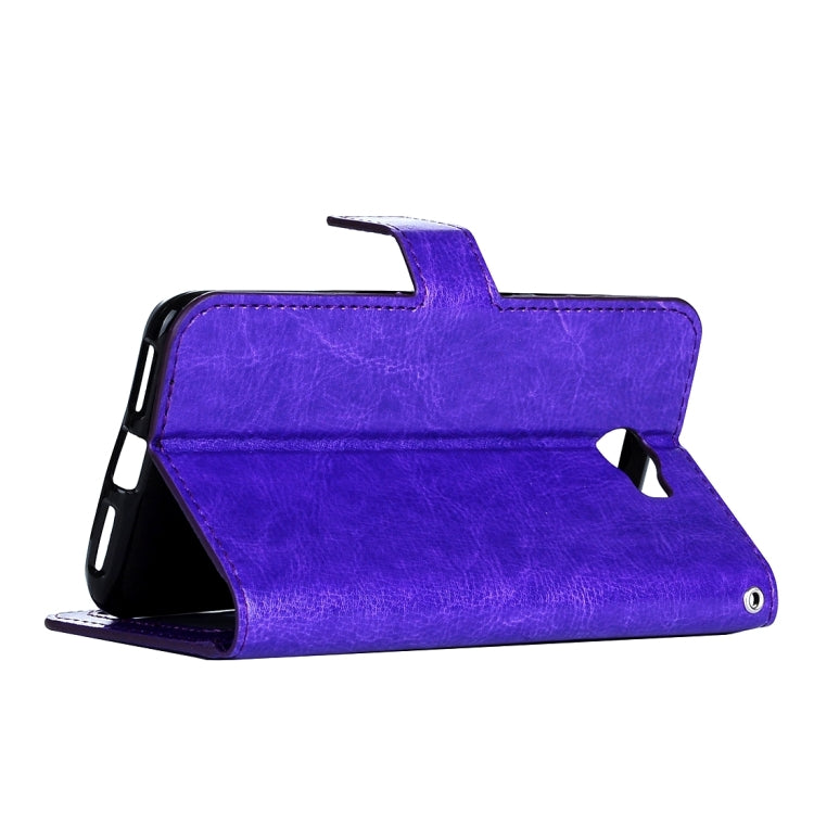 For Huawei  Y5 II Crazy Horse Texture Horizontal Flip Leather Case with Magnetic Buckle & Holder & Card Slots & Wallet & Photo Frame