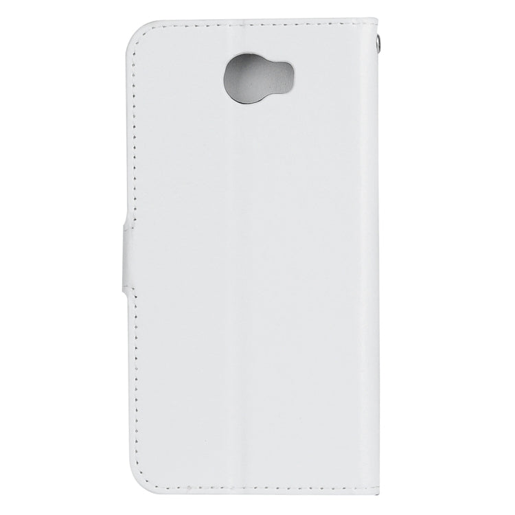 For Huawei  Y5 II Crazy Horse Texture Horizontal Flip Leather Case with Magnetic Buckle & Holder & Card Slots & Wallet & Photo Frame