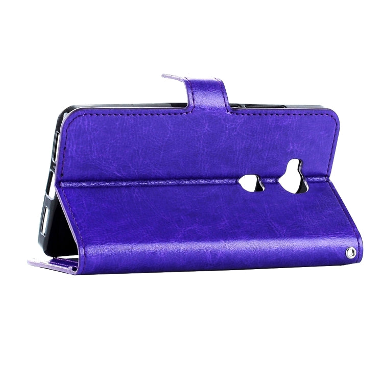 For Huawei  Honor 5X Crazy Horse Texture Horizontal Flip Leather Case with Magnetic Buckle & Holder & Card Slots & Wallet & Photo Frame