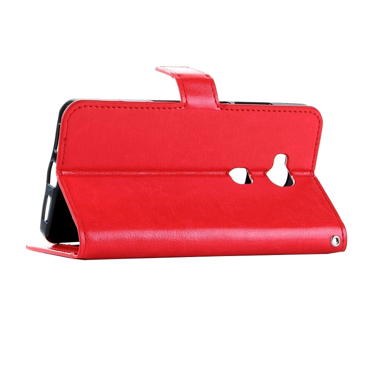 For Huawei  Honor 5X Crazy Horse Texture Horizontal Flip Leather Case with Magnetic Buckle & Holder & Card Slots & Wallet & Photo Frame