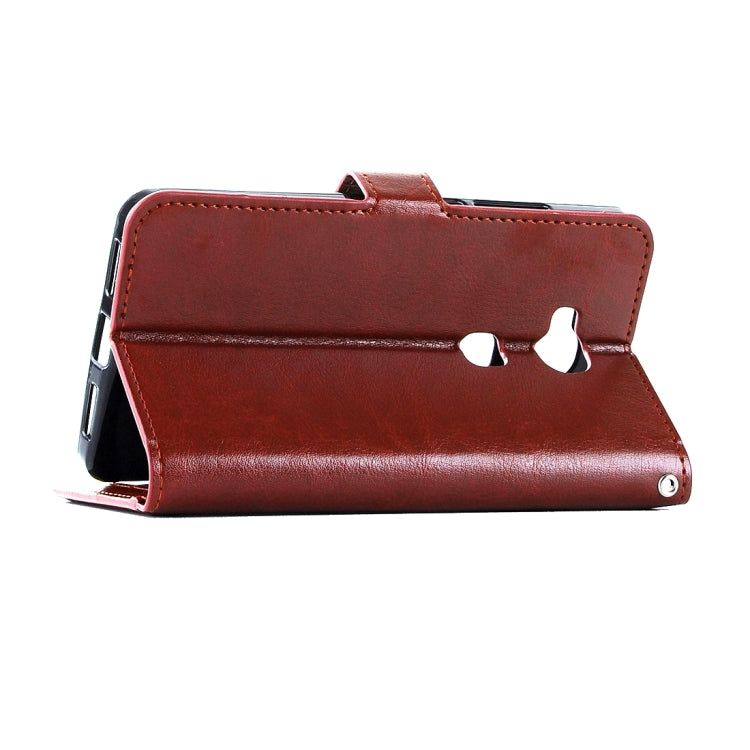 For Huawei  Honor 5X Crazy Horse Texture Horizontal Flip Leather Case with Magnetic Buckle & Holder & Card Slots & Wallet & Photo Frame