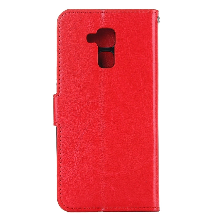 For Huawei  Honor 5c Crazy Horse Texture Horizontal Flip Leather Case with Magnetic Buckle & Holder & Card Slots & Wallet & Photo Frame