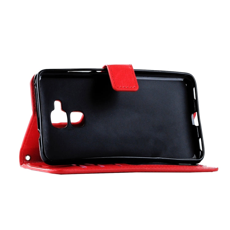 For Huawei  Honor 5c Crazy Horse Texture Horizontal Flip Leather Case with Magnetic Buckle & Holder & Card Slots & Wallet & Photo Frame