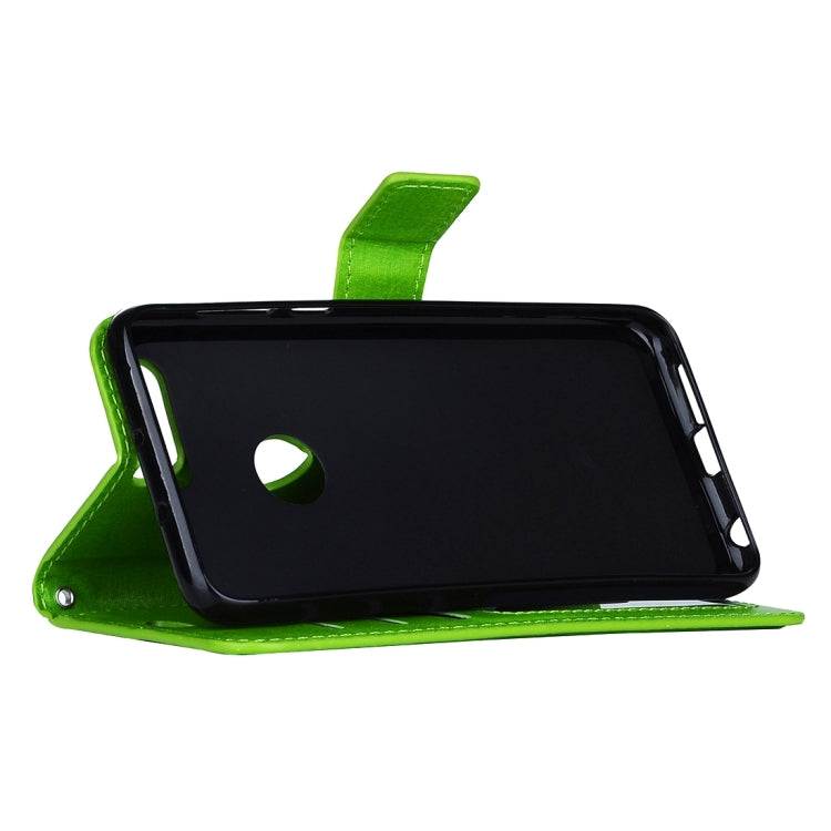 For Huawei  Honor 8 Crazy Horse Texture Horizontal Flip Leather Case with Magnetic Buckle & Holder & Card Slots & Wallet & Photo Frame