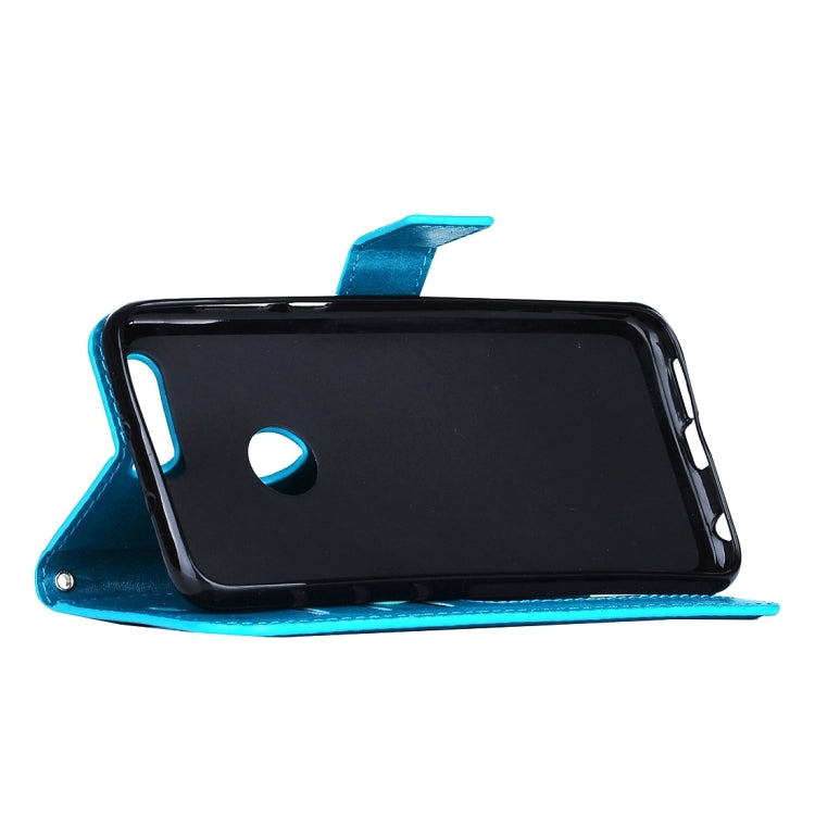 For Huawei  Honor 8 Crazy Horse Texture Horizontal Flip Leather Case with Magnetic Buckle & Holder & Card Slots & Wallet & Photo Frame