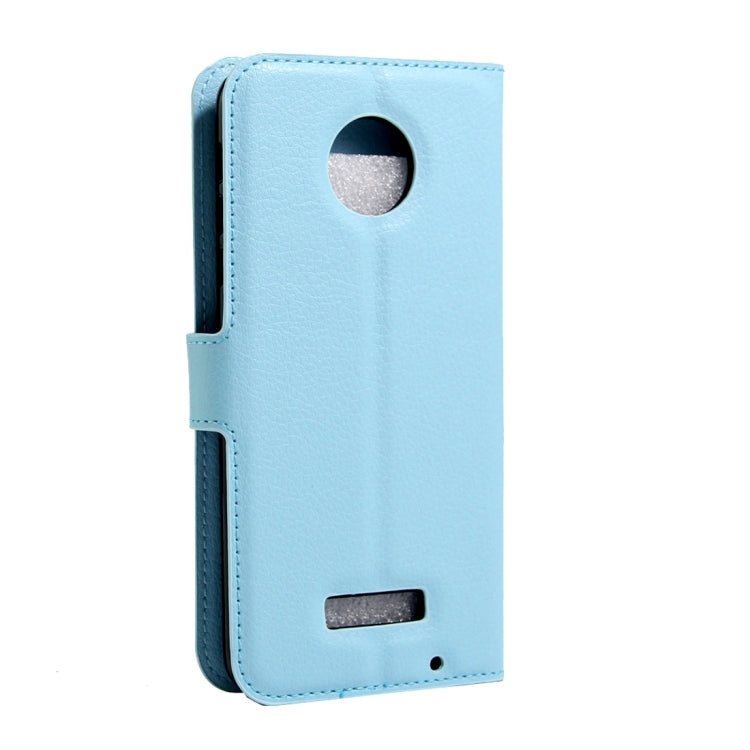 For Motorola Moto Z Play Litchi Texture Horizontal Flip Leather Case with Magnetic Buckle & Holder & Card Slots & Wallet