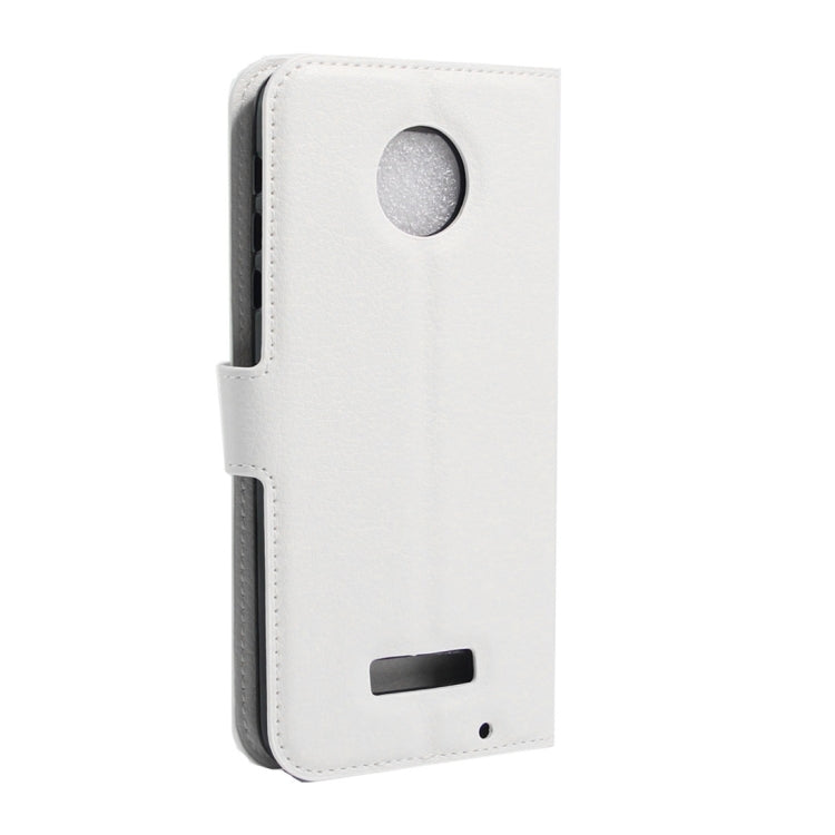 For Motorola Moto Z Play Litchi Texture Horizontal Flip Leather Case with Magnetic Buckle & Holder & Card Slots & Wallet