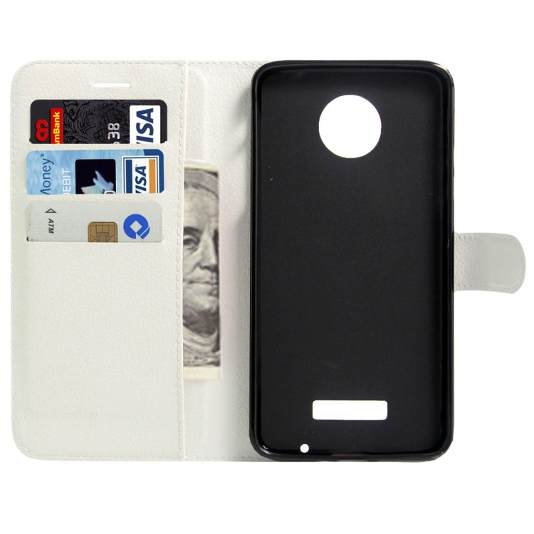 For Motorola Moto Z Play Litchi Texture Horizontal Flip Leather Case with Magnetic Buckle & Holder & Card Slots & Wallet