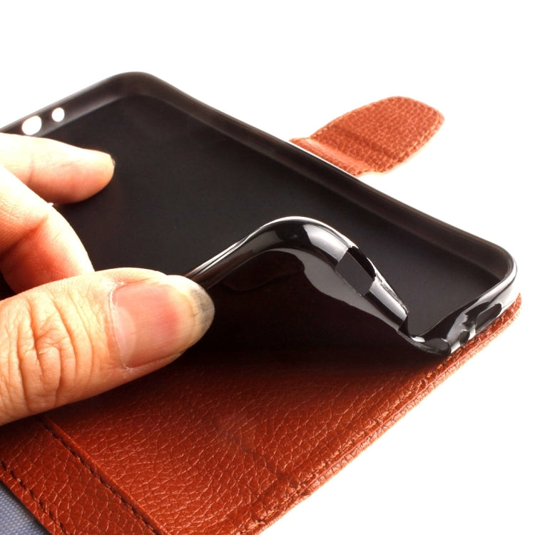 For Huawei  P9 Litchi Texture Horizontal Flip Leather Case with Magnetic Buckle & Holder & Card Slots & Wallet & Photo Frame & Lanyard